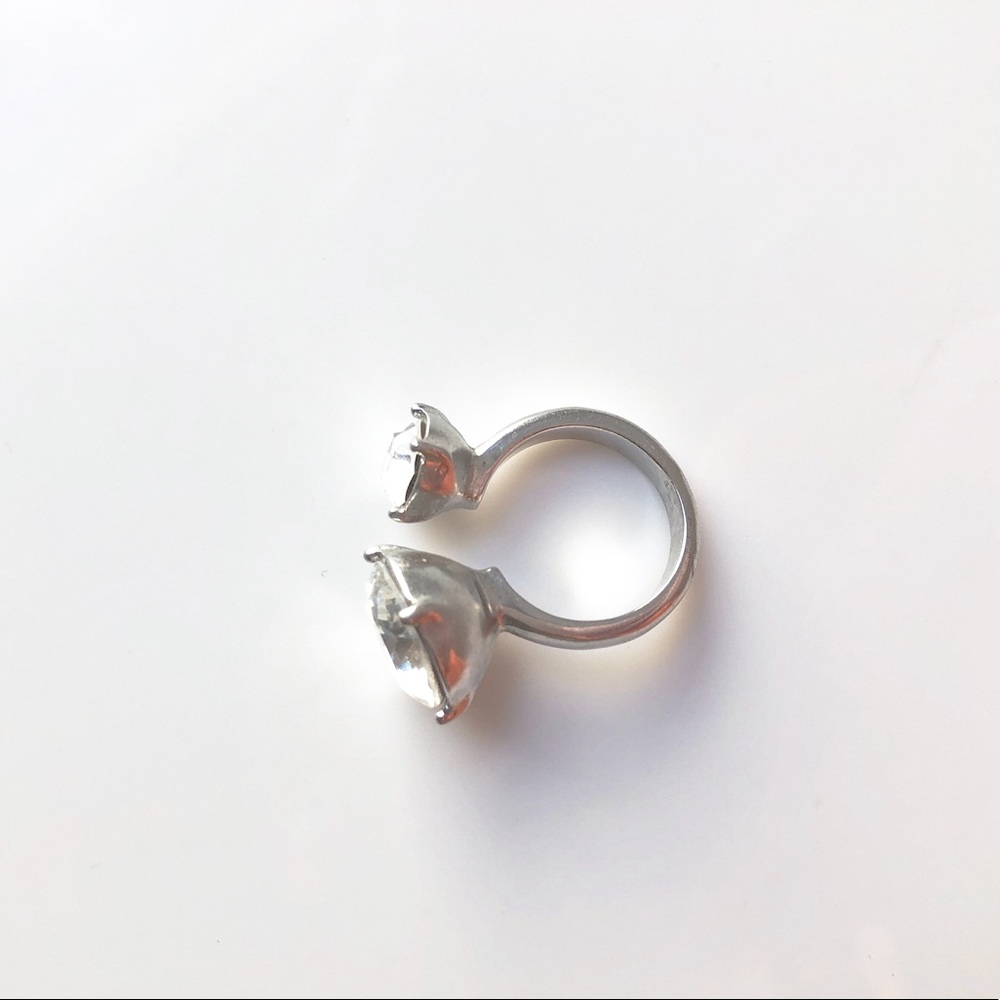 CUFF RHINESTONE RING - Picture 2 of 3